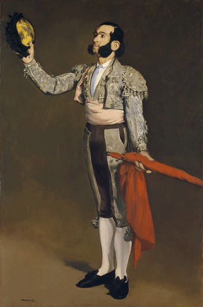 Edouard Manet, A Matador, 1866-1867   Collection of the Metropolitan Museum of Art, New York